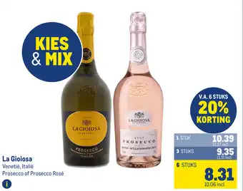 Makro La Gioiosa aanbieding