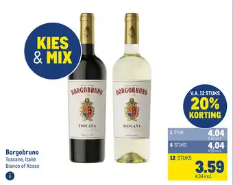 Makro Borgobruno aanbieding