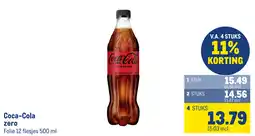 Makro Coca-Cola zero aanbieding