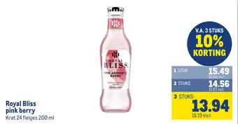 Makro Royal Bliss pink berry aanbieding