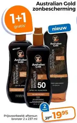 Trekpleister Australian Gold zonbescherming aanbieding