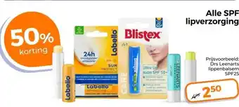 Trekpleister Alle SP lipverzorgin aanbieding