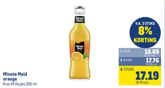 Makro Minute Maid orange aanbieding