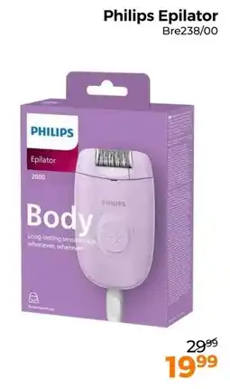 Trekpleister Philips Epilatce Bre238/00 aanbieding