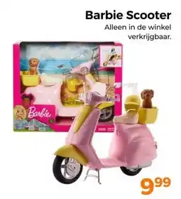 Trekpleister Barbie Scooter aanbieding