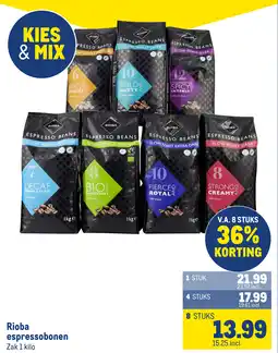Makro Rioba espressobonen aanbieding
