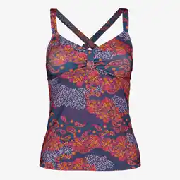 Scapino Osaga voorgevormde dames tankini print blauw aanbieding