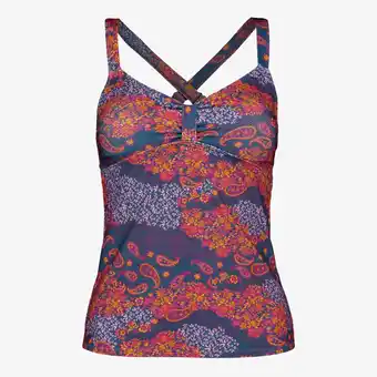 Scapino Osaga voorgevormde dames tankini print blauw aanbieding