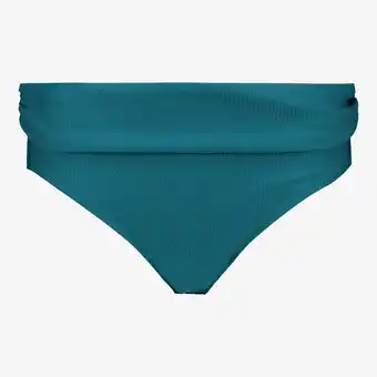 Scapino Dames bikinibroekje met overslag petrol aanbieding
