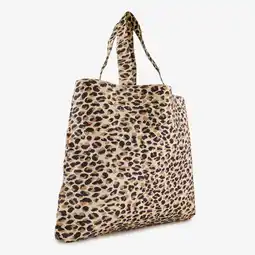 Scapino Dames shopper met panterprint beige aanbieding