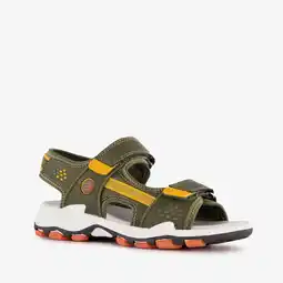 Scapino Blue Box jongens sandalen groen oranje aanbieding