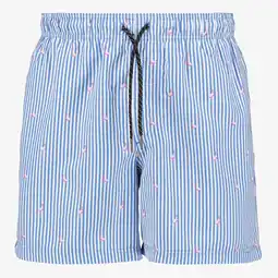 Scapino Produkt gestreept heren zwemshort flamingo aanbieding