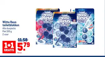 Makro Witte Reus toiletblokken aanbieding