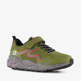 Scapino Blue Box jongens sneakers groen grijs aanbieding