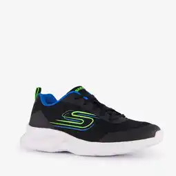 Scapino Skechers Dynamatic kinder sneakers zwart aanbieding