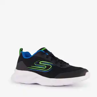 Scapino Skechers Dynamatic kinder sneakers zwart aanbieding