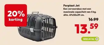 Pets Place Ferplast Jet aanbieding