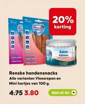 Pets Place Renske hondensnacks aanbieding