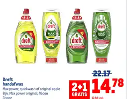Makro Dreft handafwas aanbieding