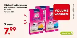 Pets Place Vitakraft kattensnacks aanbieding