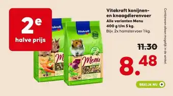 Pets Place Vitakraft konijnen- en knaagdierenvoer aanbieding
