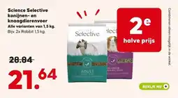Pets Place Science Selective konijnen- en knaagdierenvoer aanbieding