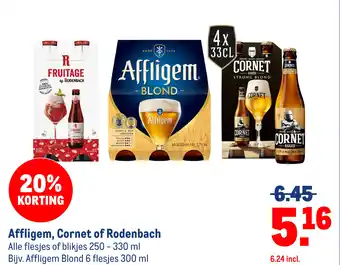 Makro Affligem, Cornet of Rodenbach aanbieding