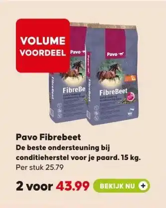 Pets Place Pavo Fibrebeet aanbieding