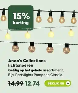 Pets Place Anna's Collections lichtsnoeren aanbieding