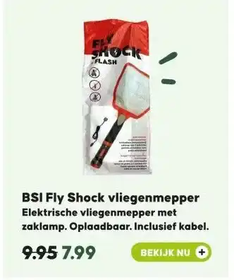 Pets Place BSI Fly Shock vliegenmepper aanbieding