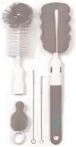 Bol.com Baby Ono Grijs Fles & Speen Borstel Set 735/03 aanbieding