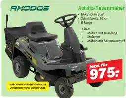 Van Cranenbroek RHODOS Aufsitz Rasenmäher aanbieding