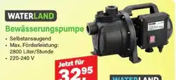 Van Cranenbroek WATERLAND Bewässerungspumpe aanbieding