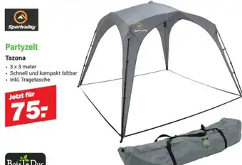 Van Cranenbroek Sportvalley Partyzelt Tazona aanbieding