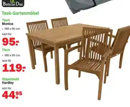 Van Cranenbroek Bois le Duc Teak-Gartenmöbel Tisch Monica aanbieding