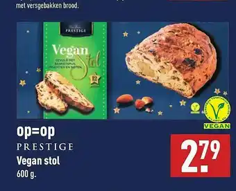 ALDI Prestige Vegan Stol aanbieding