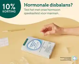 Holland & Barrett 10% KORTING Hormonale disbalans? Test het met onze hormoon speekseltest voor mannen. aanbieding