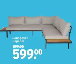 GAMMA Loungeset Japandi aanbieding