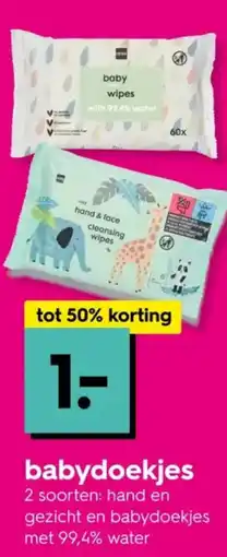 HEMA Babydoekjes aanbieding