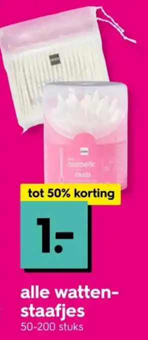 HEMA Alle watten staafjes aanbieding