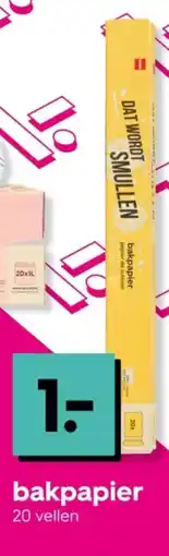 HEMA Bakpapier aanbieding