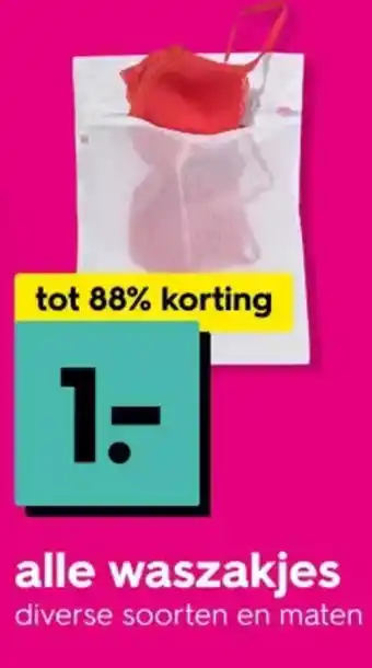 HEMA Alle waszakjes aanbieding