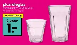 HEMA Picardieglas aanbieding