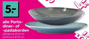 HEMA Alle porto diner of pastaborden aanbieding