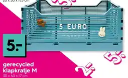 HEMA gerecycled klapkratje M aanbieding