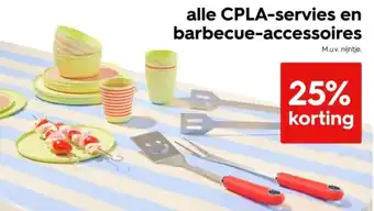 HEMA Alle CPLA servies en barbecue accessoires aanbieding