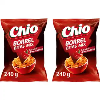 Albert Heijn Chio Borrel bites sweet chilli 2-pack aanbieding