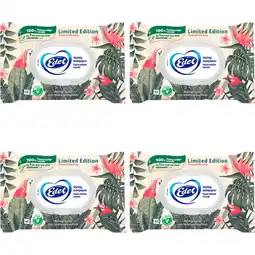 Albert Heijn Edet Vochtig Toiletpapier 4-pack aanbieding