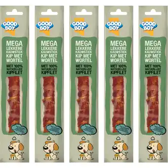 Albert Heijn Good boy Mega chewy chicken 5-pack aanbieding