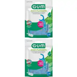 Albert Heijn GUM Easyflossers 2-pack aanbieding